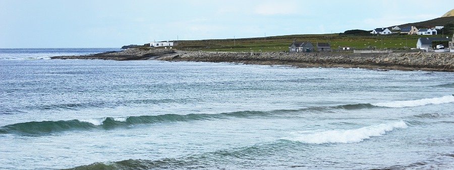 fishing at dooagh Achill Island